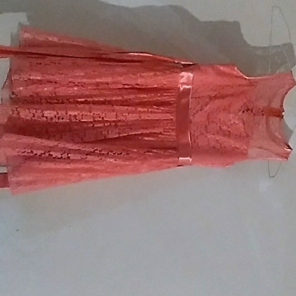 Little girl pink formal dress